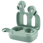 Skullcandy Dime 3 Wireless Earbuds, Bluetooth Headphones, Noise Isolating Fit, Up To 20 Hours Battery, Microphone For Iphone Android, Easy Carry With Integrated Lanyard Preppy Sage